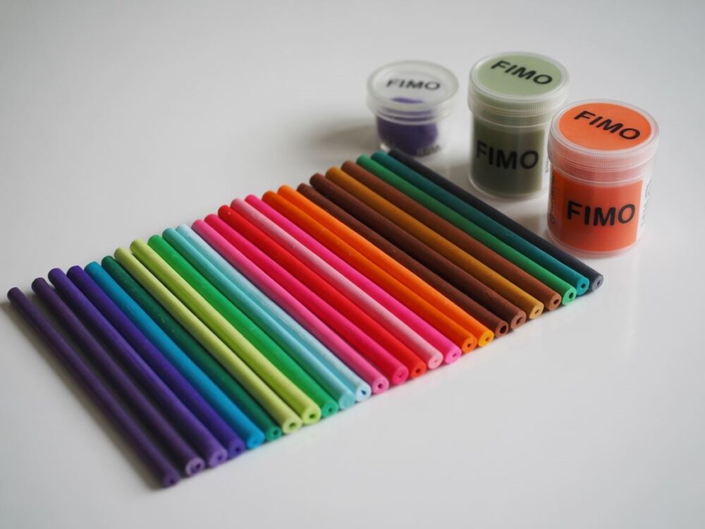 Kolorowa masa polimerowa