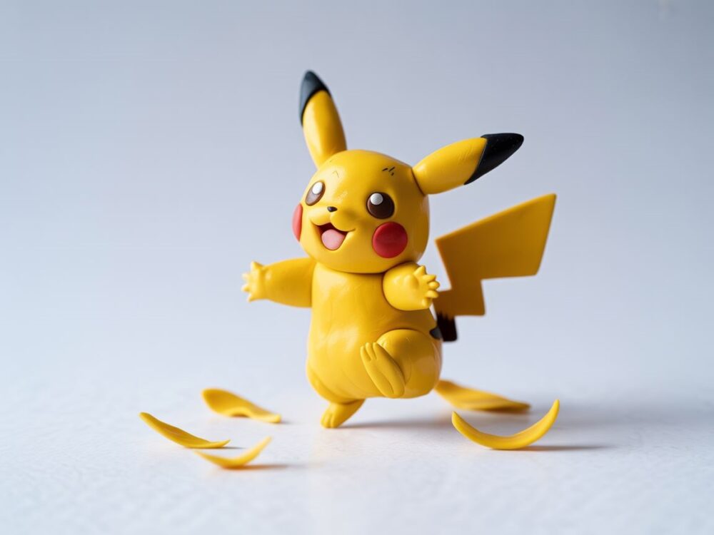 Pikachu z plasteliny