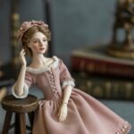 Ręce lepiące figurkę z modeliny