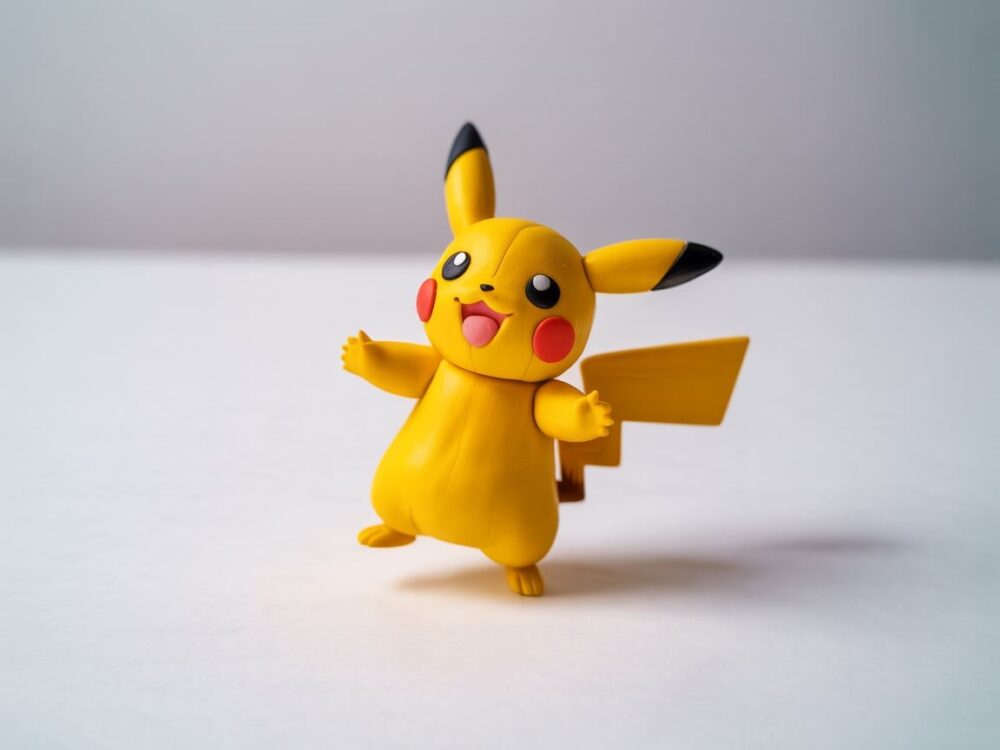 Ręcznie lepiony Pikachu
