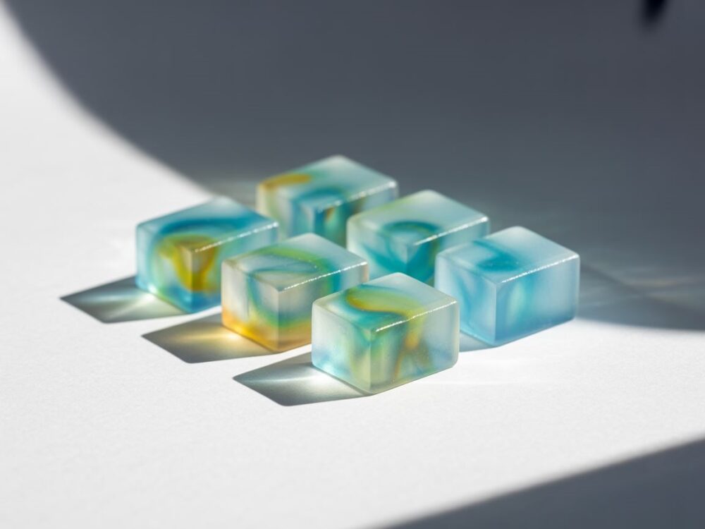 colorful polymer clay