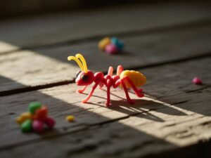 dzieci bawiące się plasteliną