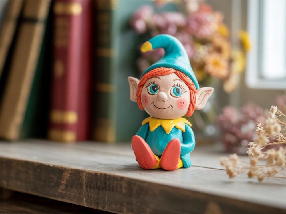 elf z plasteliny