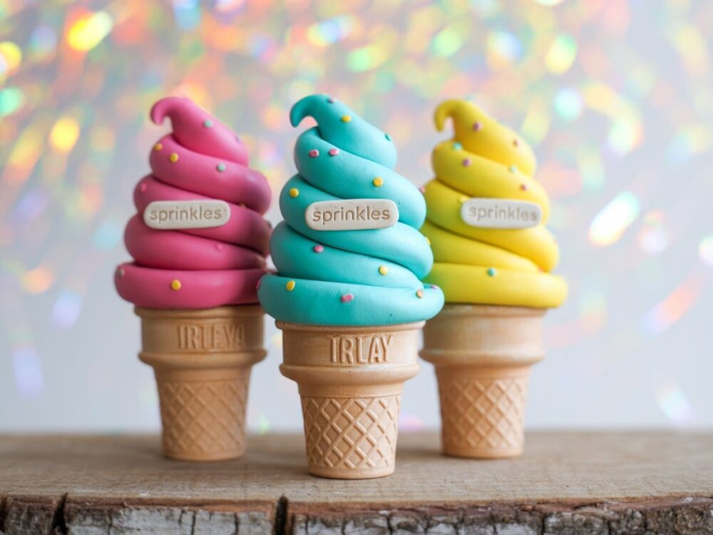 lody z plasteliny