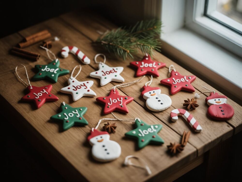 masy solnej zawieszki na choinkę