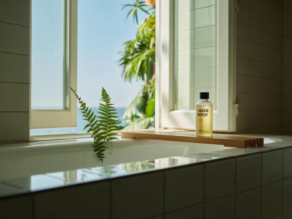 naturalne światło w łazience