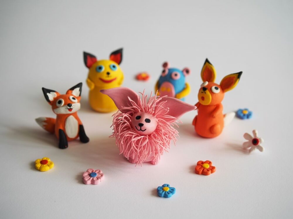 plastelinowe postacie