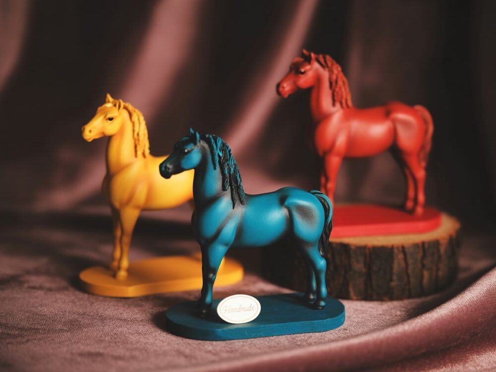 ręcznie robione konie