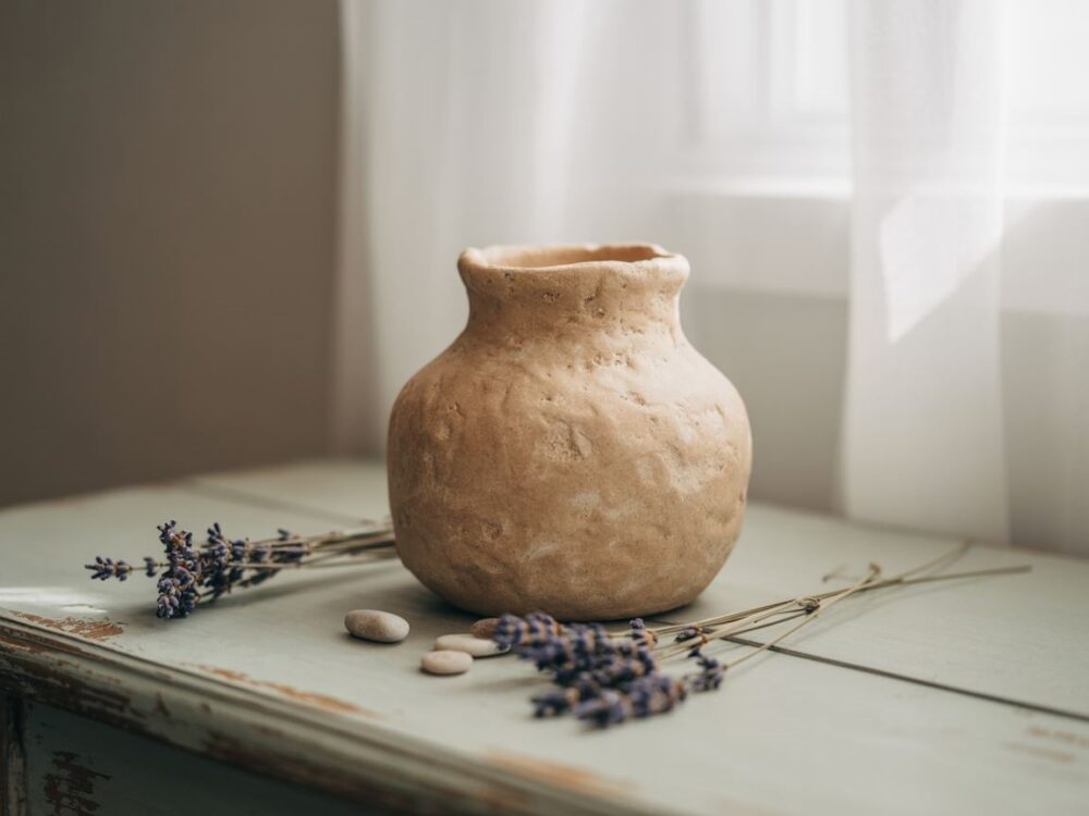 ręcznie robiony wazon