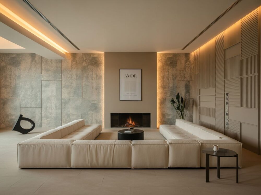 tapeta na nierówne ściany