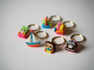 wzory breloków modelinowych