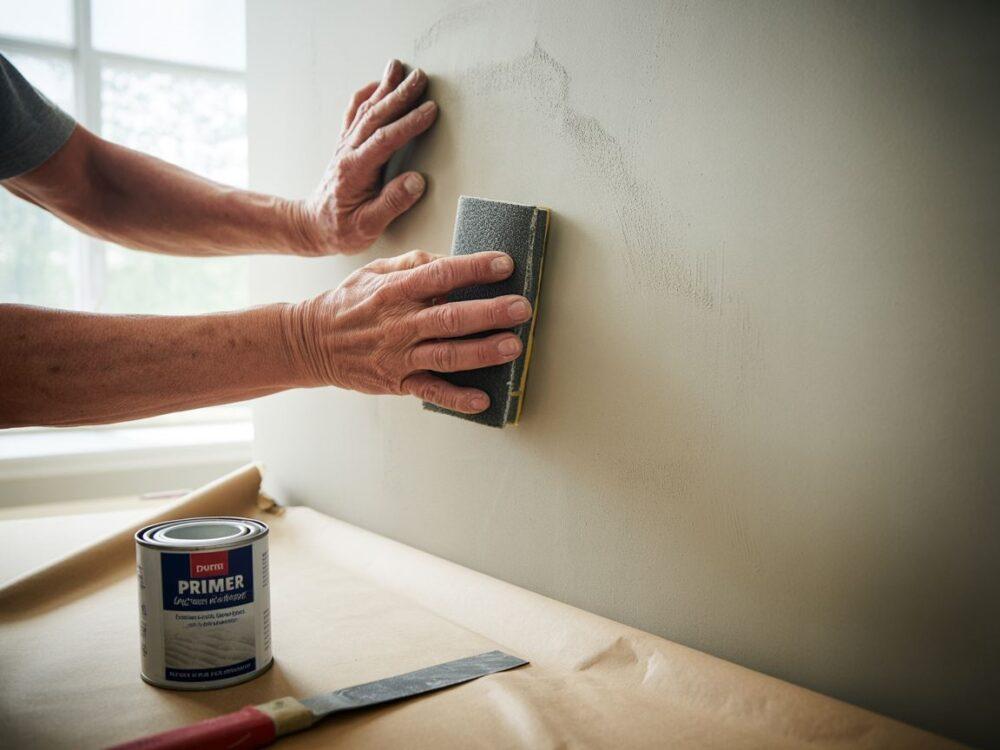 zabezpieczenie podłogi folią malarską