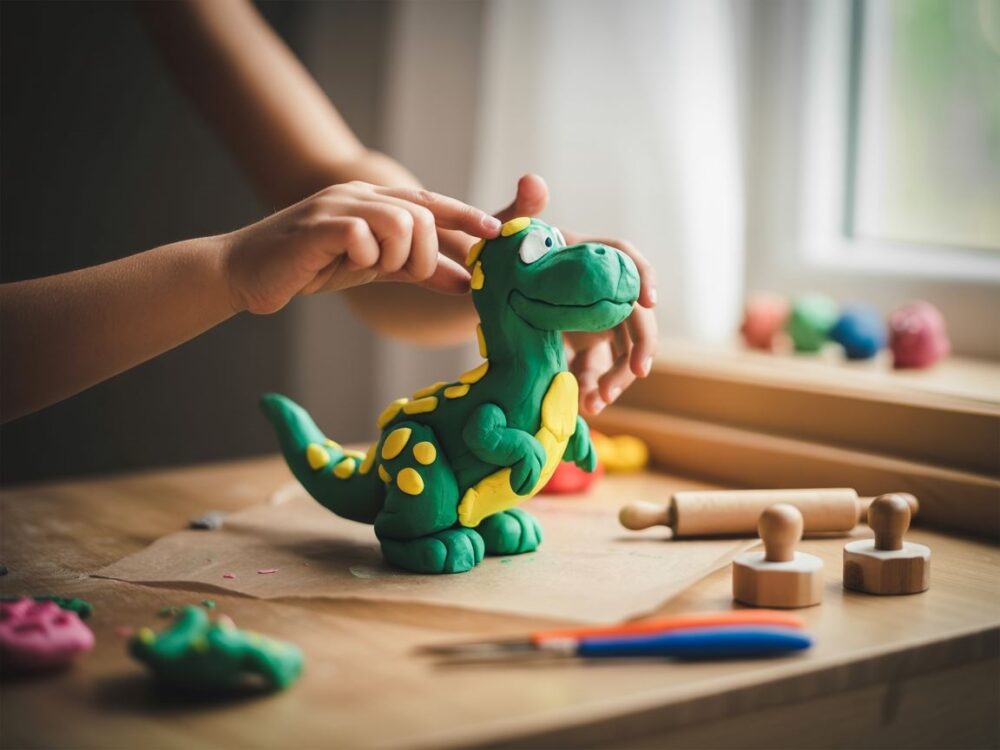 zestaw modelarskiej plasteliny