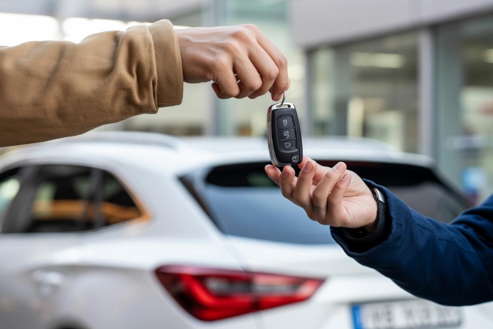 Sprzedaż samochodu – oddanie kluczy